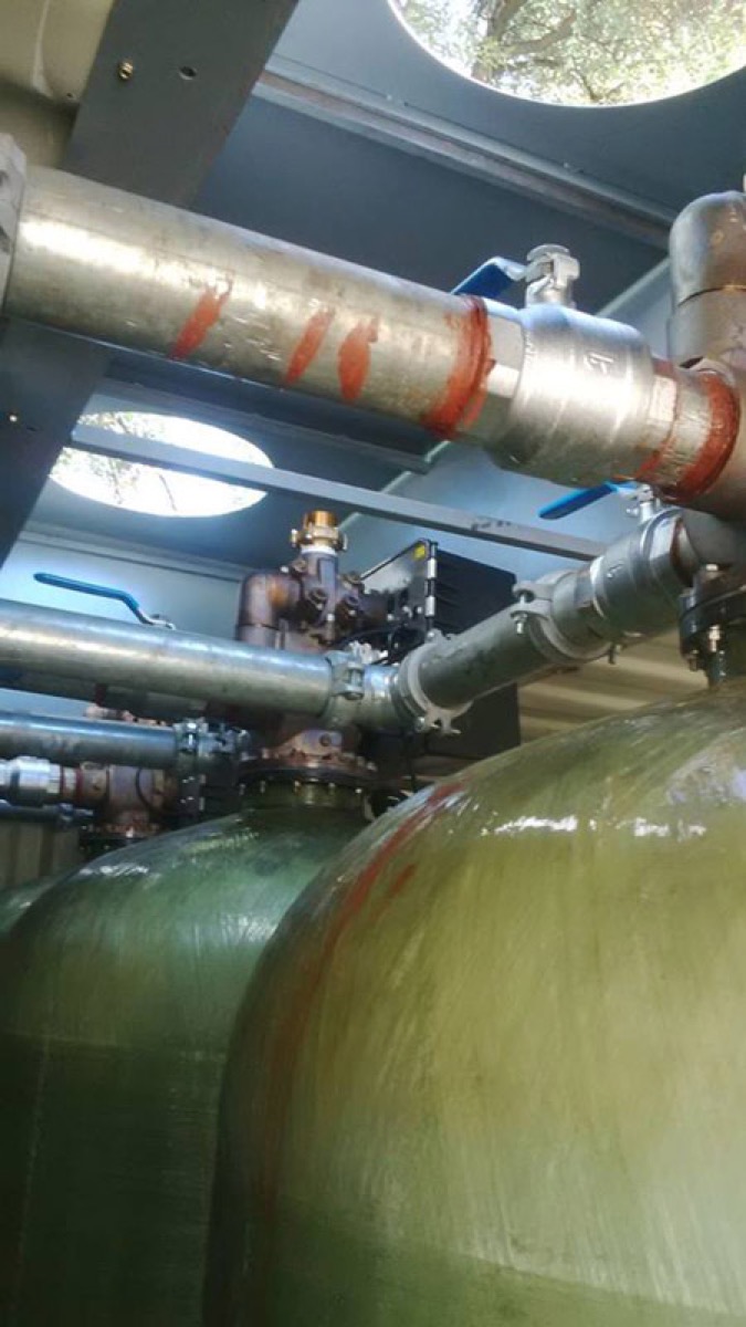 Brits Mall water purification plant