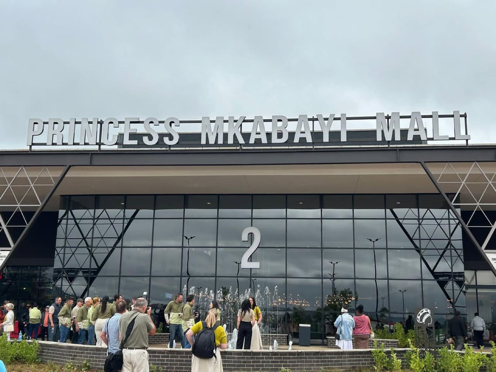 Princess Mkabayi Mall on opening day in Vryheid